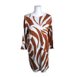 Unisex Nanso - Trikotaažist kleit, suurus 40 - Oranž ()