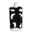 Unisex Nanso - Trikotaažist topp, suurus 38 - Must ()