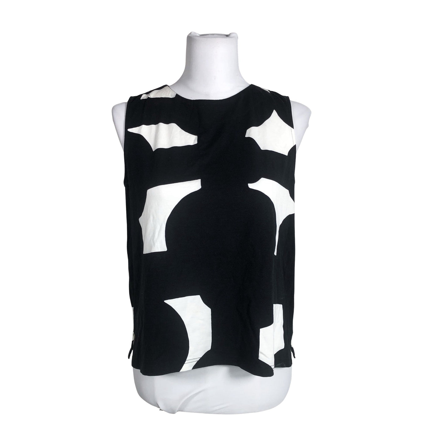 Unisex Nanso - Trikotaažist topp, suurus 38 - Must (1)