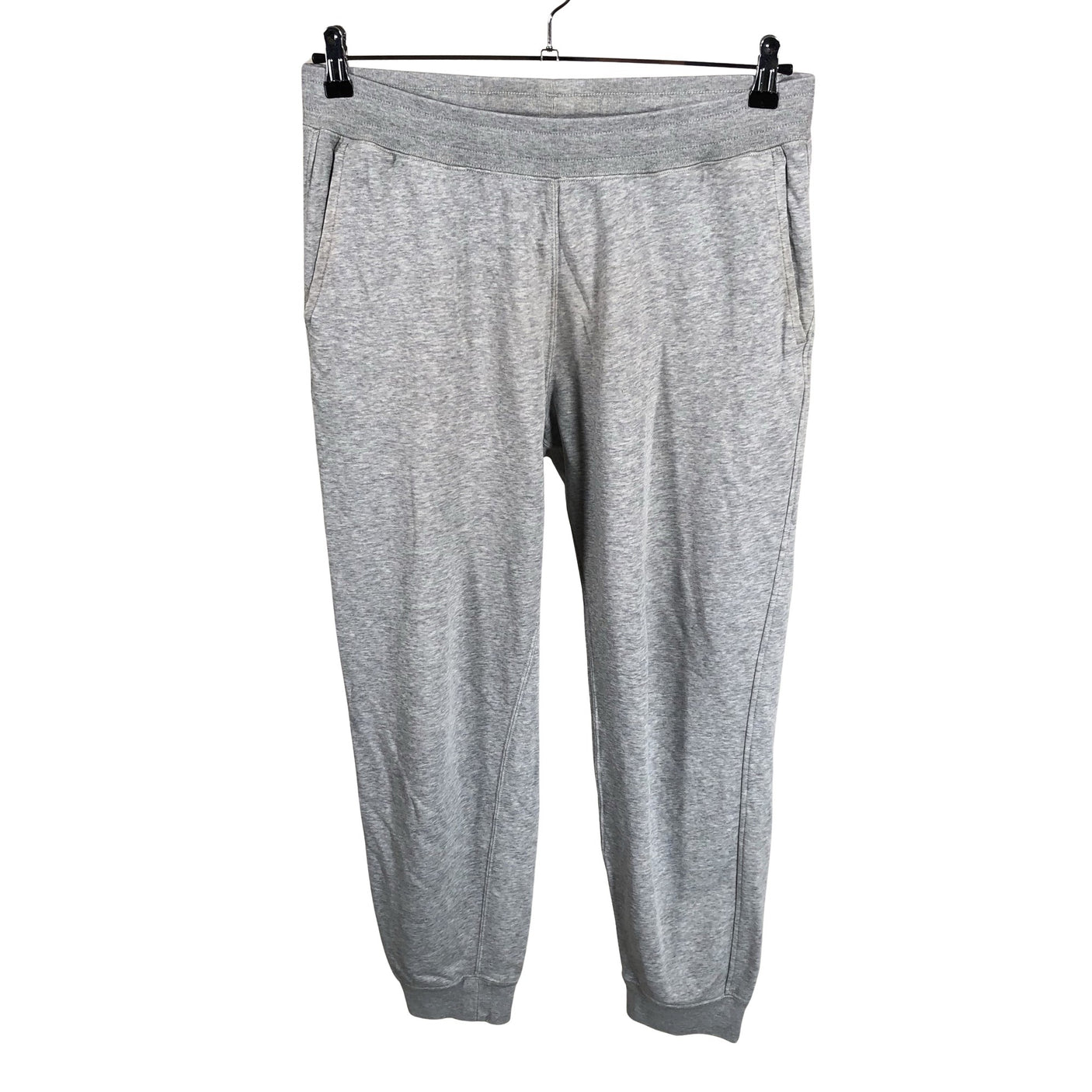 Unisex Uniqlo - Dressikangast püksid, suurus L - Hall (1)