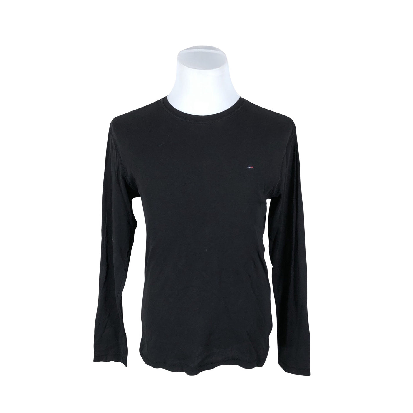 Unisex Tommy Jeans (Tommy Hilfiger) - Trikotaažist pluus, suurus L - Must (1)