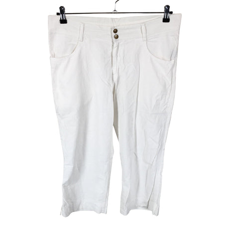 Unisex Ann Miller - Mittevenivad poolpikad püksid, suurus 42 - Valge ()