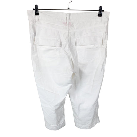 Unisex Ann Miller - Mittevenivad poolpikad püksid, suurus 42 - Valge (2)
