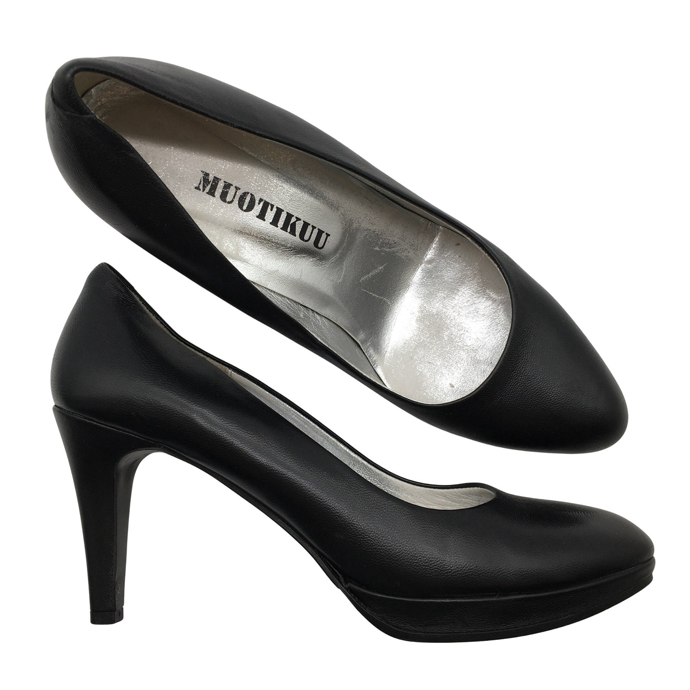 Unisex Muotikuu - Kontsakingad, suurus 40 - Must (1)