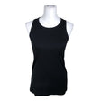 Unisex Teurn - Trikotaažist topp, suurus 40 - Must ()