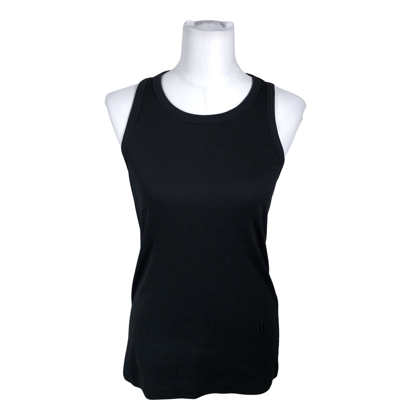 Unisex Teurn - Trikotaažist topp, suurus 40 - Must (1)