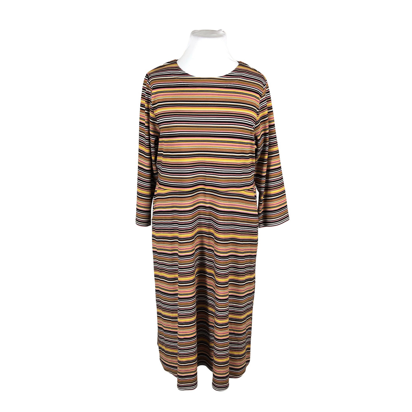 Unisex Nanso - Trikotaažist kleit, suurus 44 - Pruun (1)