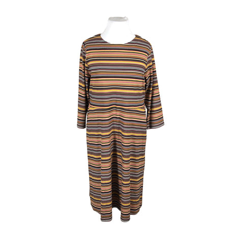 Unisex Nanso - Trikotaažist kleit, suurus 44 - Pruun ()
