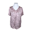 Unisex Voglia - Lühikeste käistega pluus, suurus 44 - Heleroosa ()