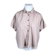 Unisex Madewell - Lühikeste käistega pluus, suurus 44 - Heleroosa ()