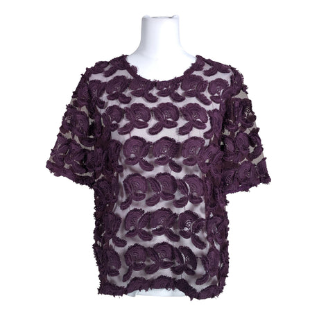 Unisex Samsoe&Samsoe - Lühikeste käistega pluus, suurus 40 - Lilla ()