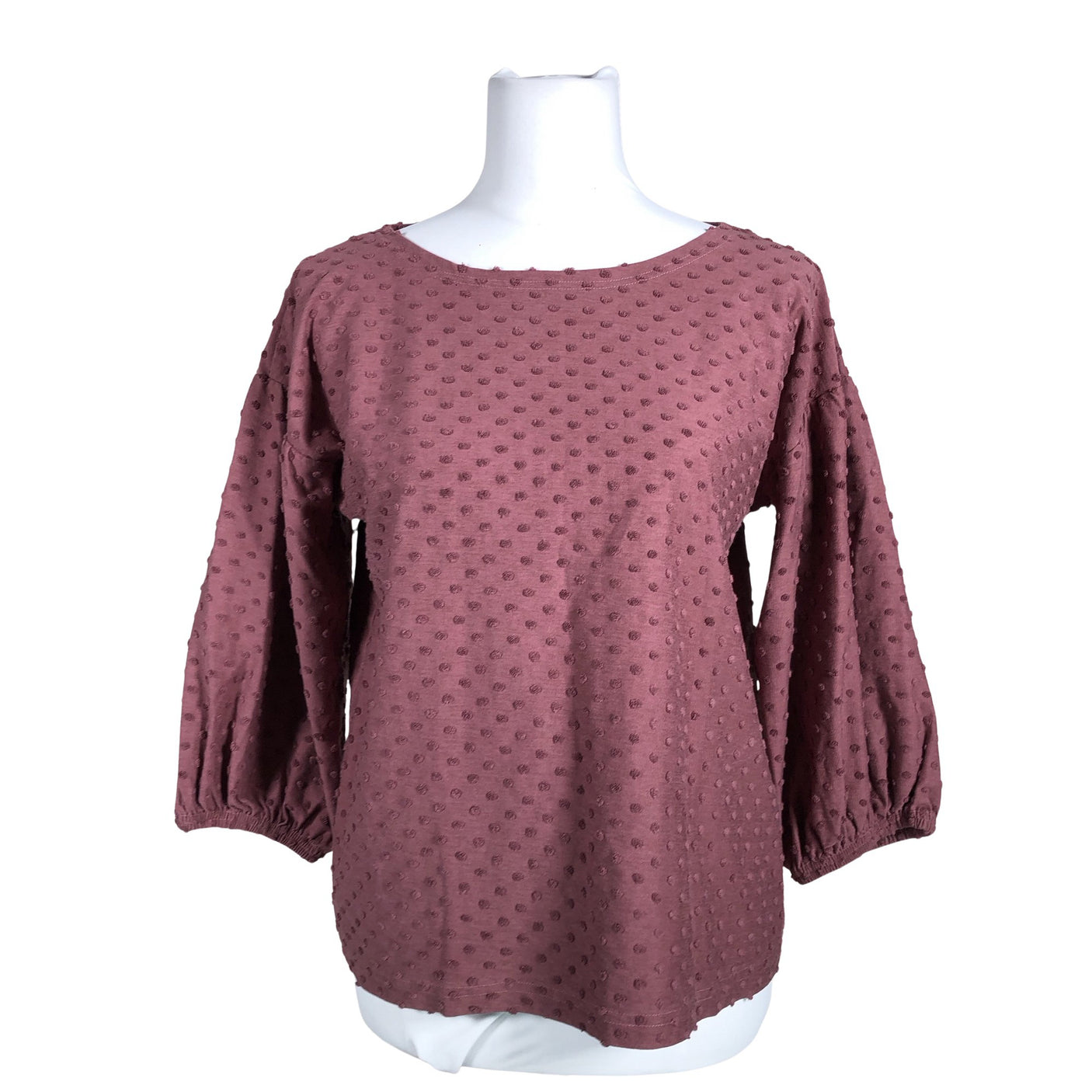 Unisex Aarrelabel - Trikotaažist pluus, suurus 36 - Lilla (1)