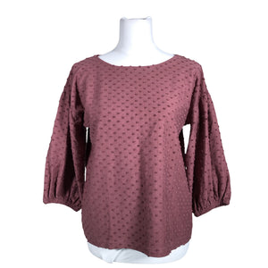 Unisex Aarrelabel - Trikotaažist pluus, suurus 36 - Lilla (1)