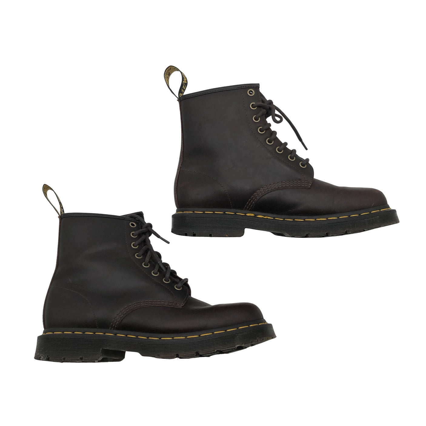 Unisex Dr. Martens - Nööridega saapad, suurus 42 - Pruun (1)