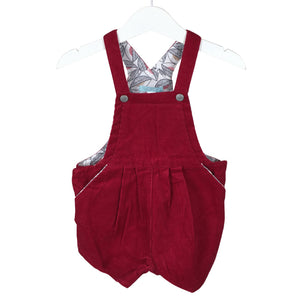 Unisex Obaïbi - Lühike pükskostüüm, suurus 80 - 86 - Punane (1)