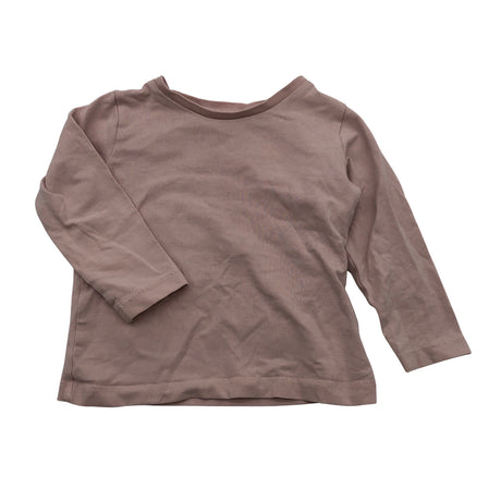 Unisex Name It - Trikotaažist pluus, suurus 74 - 80 - Heleroosa ()