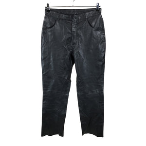 Unisex O.I.S - Nahkpüksid, suurus 42 - Must (1)