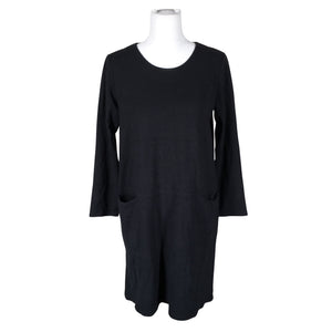 Unisex Nanso - Trikotaažist kleit, suurus 40 - Must (1)