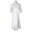 Unisex Lexington - Mitteveniv kleit, suurus 40 - Valge ()