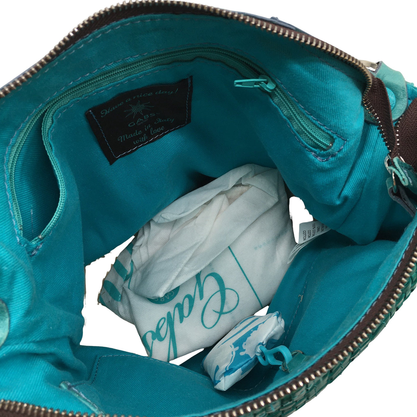 Unisex Gabs - Käekott, suurus Midi - Türkiis (3)
