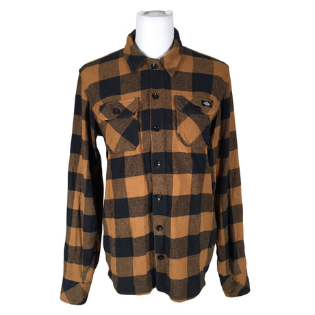 Unisex Dickies - Flanellsärk, suurus 36 - Pruun ()