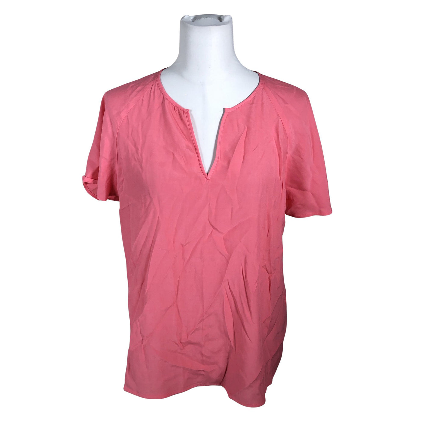 Unisex Esprit - Lühikeste käistega pluus, suurus 40 - Heleroosa (1)