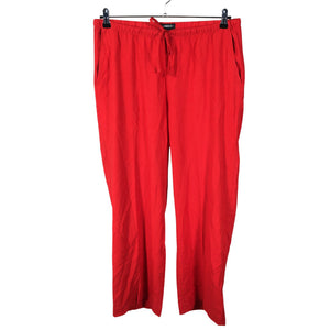 Unisex Lindex - Mittevenivad püksid, suurus 42 - Punane (1)