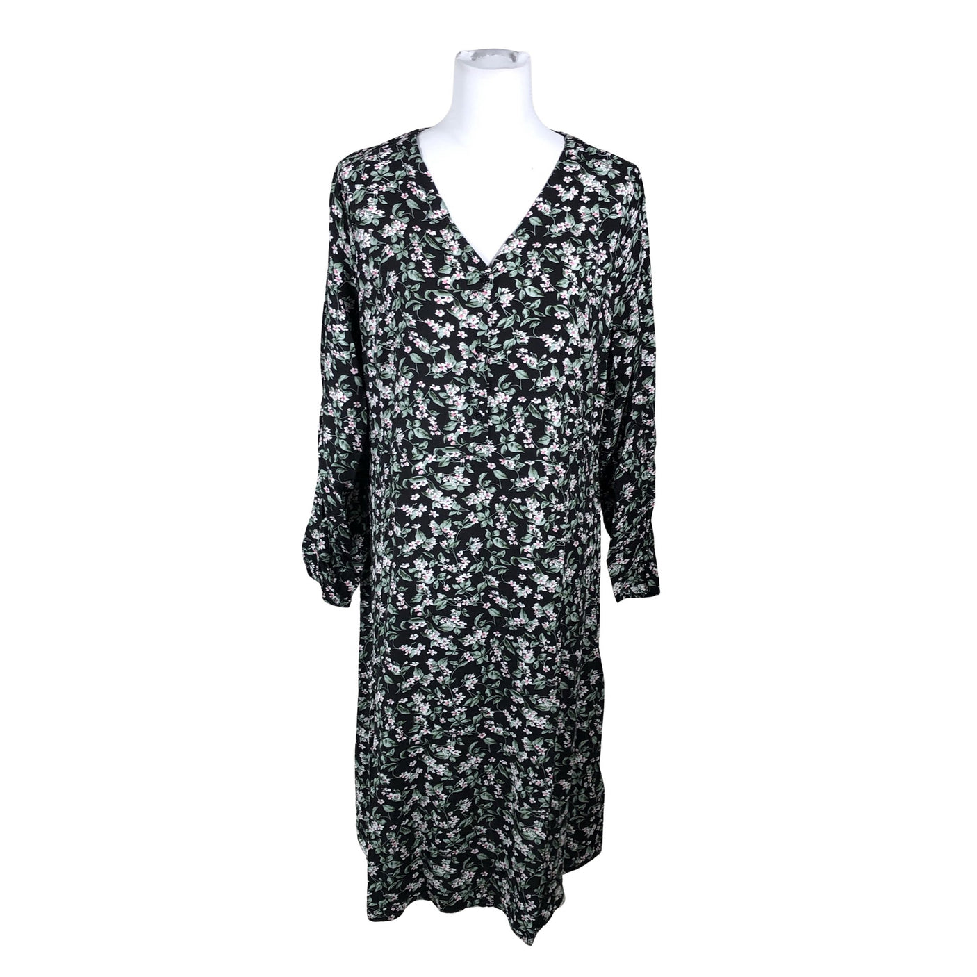 Unisex Fransa - Õhuke kleit, suurus 38 - Must (1)