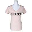 Unisex Guess - T-särk, suurus 40 - Heleroosa ()