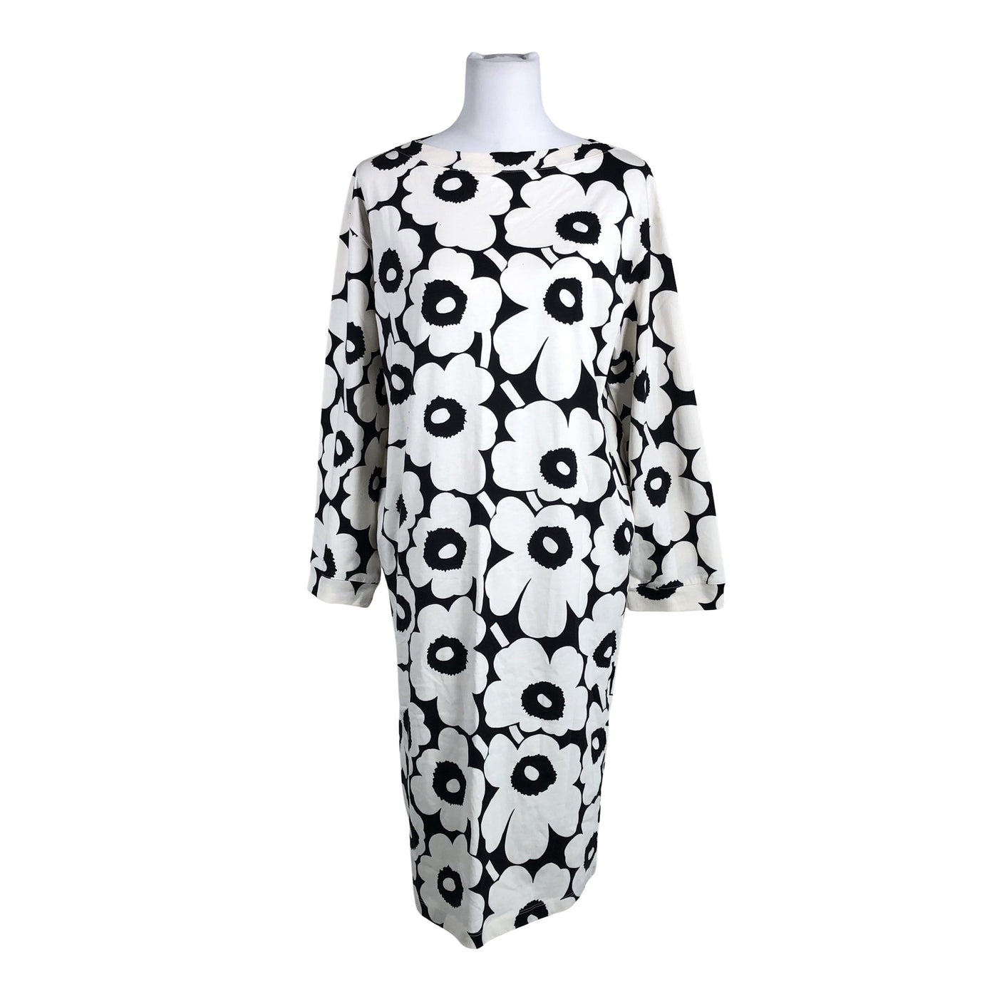 Unisex Marimekko - Trikotaažist kleit, suurus 34 - Valge (1)