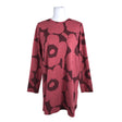 Unisex Marimekko - Trikotaažist kleit, suurus 38 - Veinipunane ()