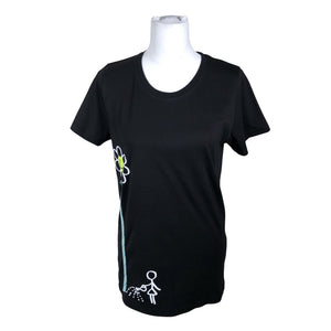 Unisex Edelrid - T-särk, suurus 40 - Must (1)