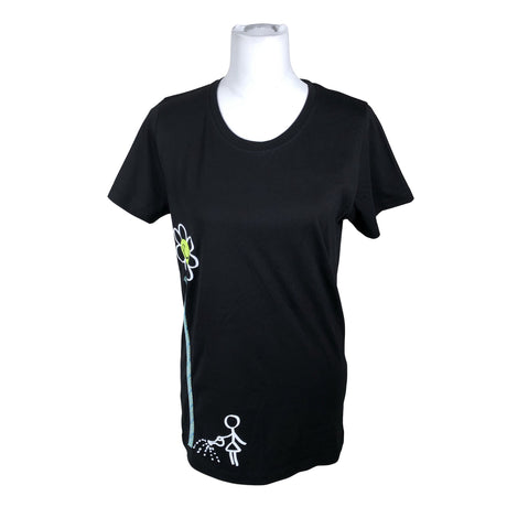 Unisex Edelrid - T-särk, suurus 40 - Must ()