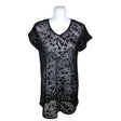 Unisex Damella - Trikotaažist tuunika, suurus 38 - Must ()