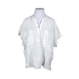 Unisex Nanso - Lühikeste käistega pluus, suurus 46 - Valge ()