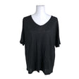 Unisex Lindex - Kootud tuunika, suurus 40 - Must ()