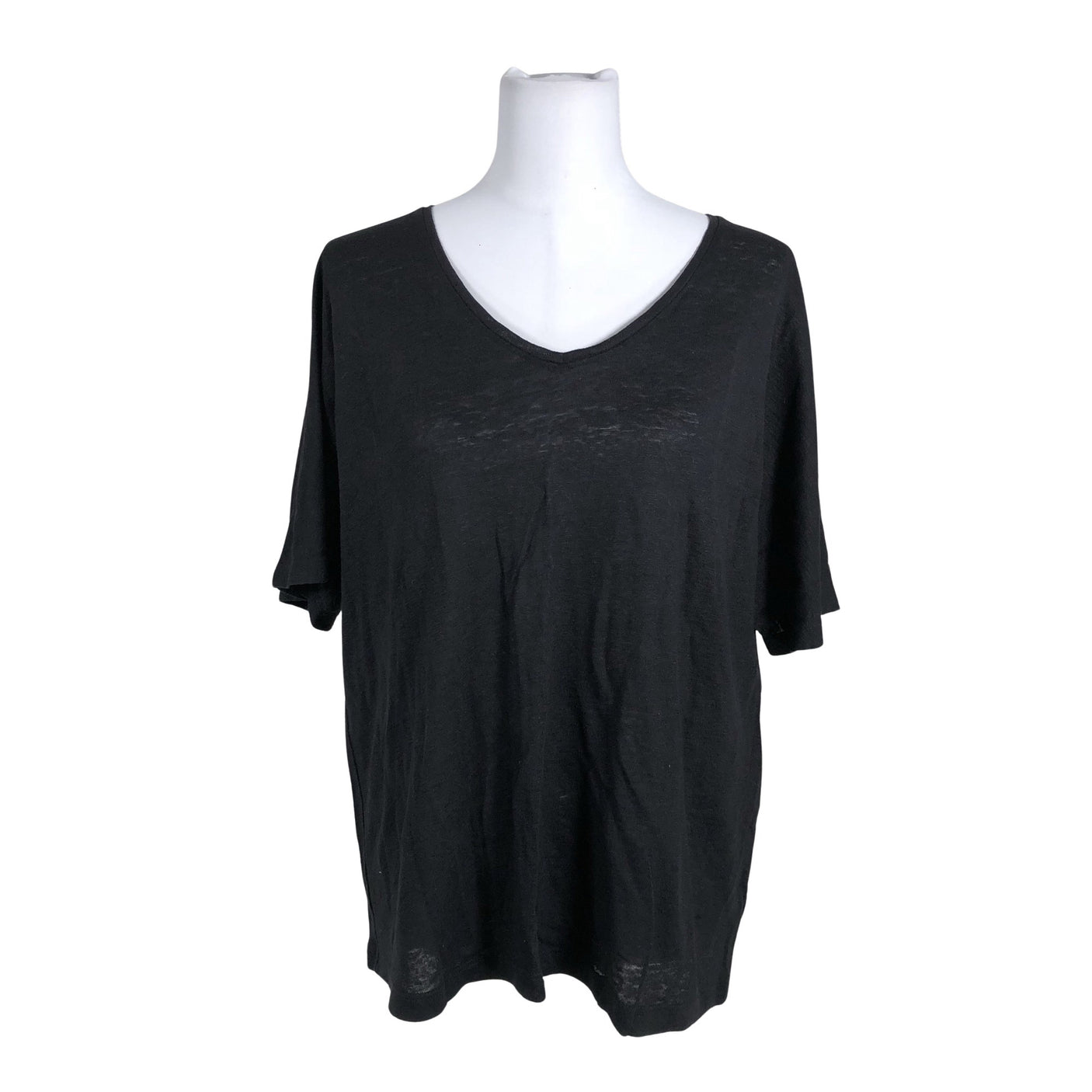 Unisex Lindex - Kootud tuunika, suurus 40 - Must (1)