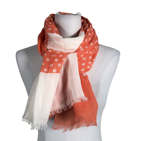 Unisex Marc O'Polo - Õhuke sall, suurus Maxi - Oranž ()