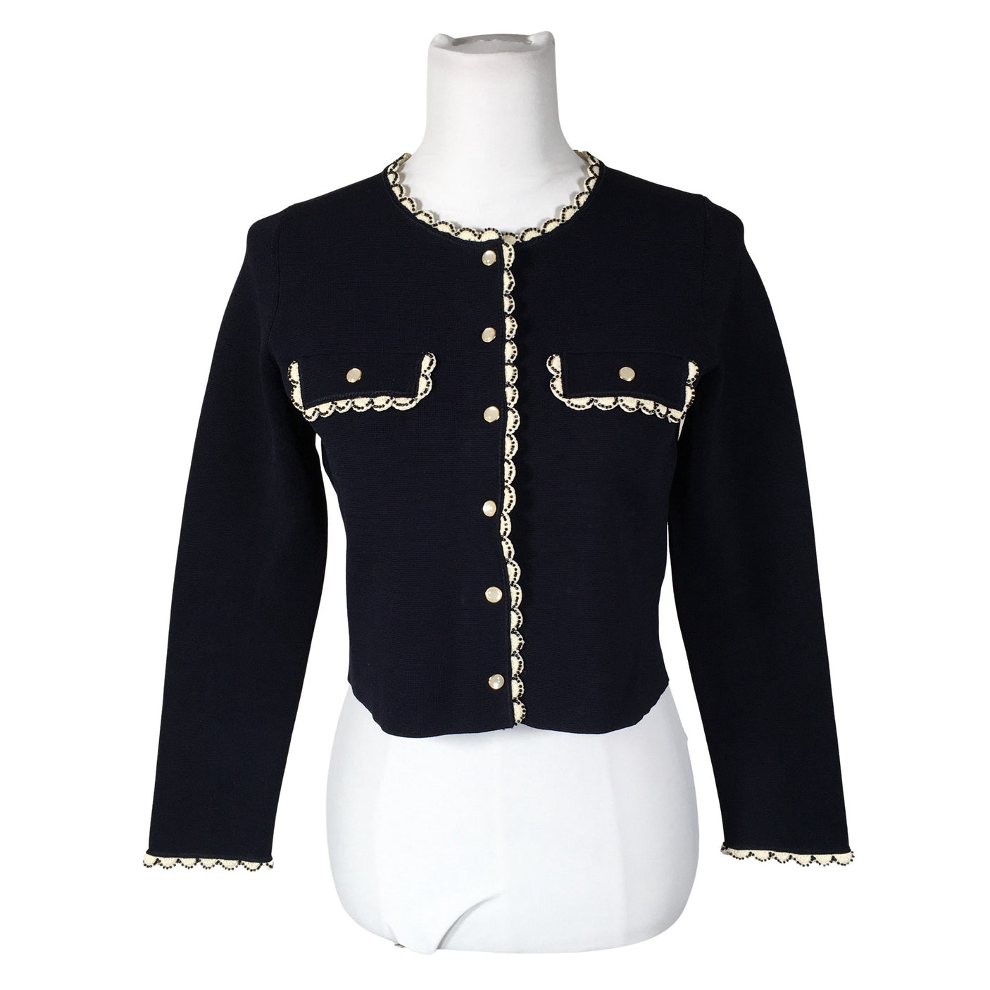 Unisex Sandro Paris - Jakk, suurus 34 - Sinine (1)