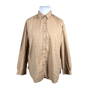 Unisex Uniqlo - Flanellsärk, suurus 44 - Beige (1)