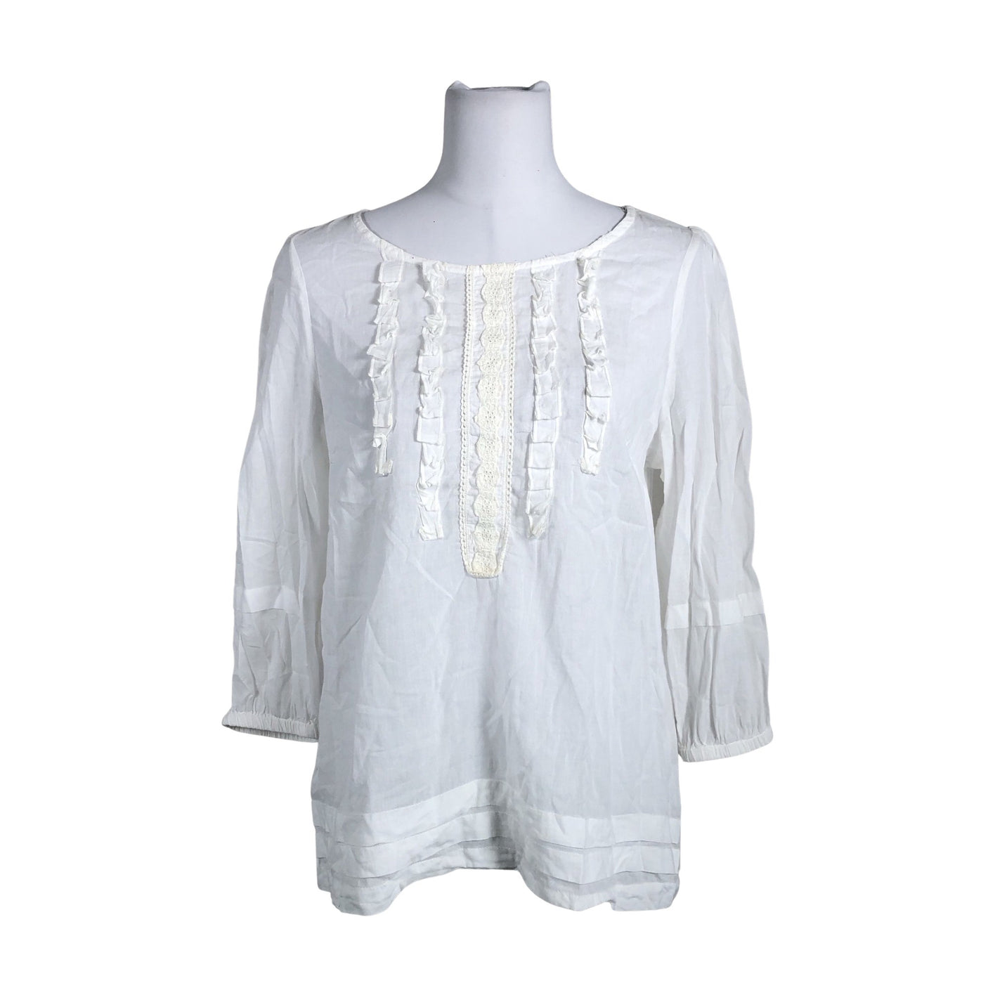 Unisex Kaffe - Pluus, suurus 40 - Valge (1)