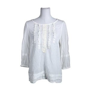 Unisex Kaffe - Pluus, suurus 40 - Valge (1)