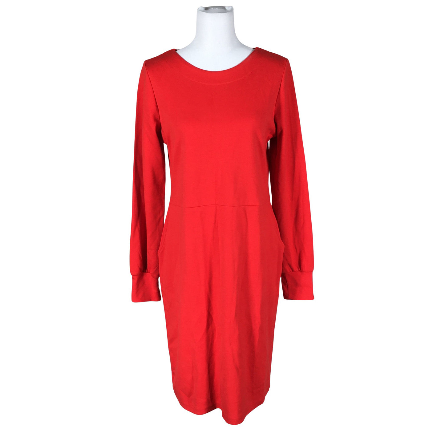 Unisex Nanso - Trikotaažist kleit, suurus 38 - Punane (1)