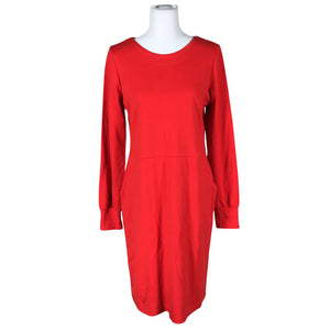 Unisex Nanso - Trikotaažist kleit, suurus 38 - Punane (1)