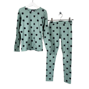 Unisex Luppaset - Trikotaažist pluus, suurus 146 - 152 - Roheline (1)