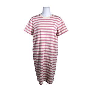 Unisex Arket - Trikotaažist kleit, suurus 40 - Heleroosa (1)