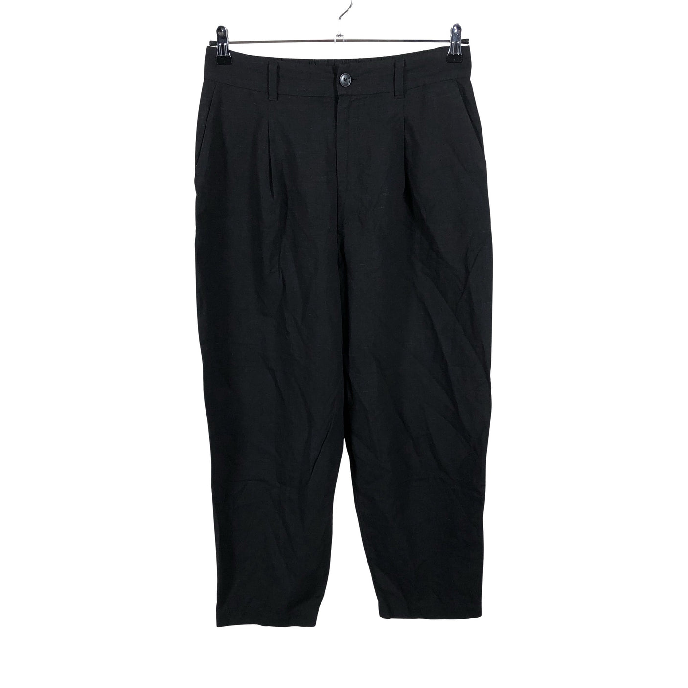 Unisex Uniqlo - Mittevenivad püksid, suurus 40 - Must (1)