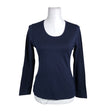 Unisex Nanso - Trikotaažist pluus, suurus 36 - Sinine ()