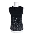Unisex Nanso - Trikotaažist topp, suurus 38 - Must ()