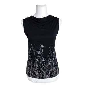 Unisex Nanso - Trikotaažist topp, suurus 38 - Must (1)